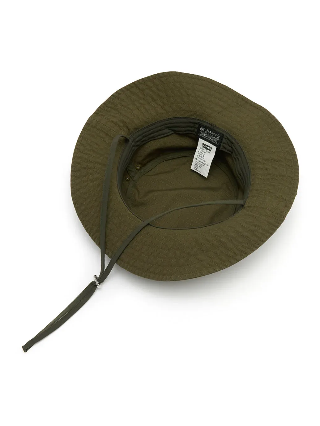 Levi’s Bucket Hat με Drawstring (Κορδόνι) 100% Βαμβάκι