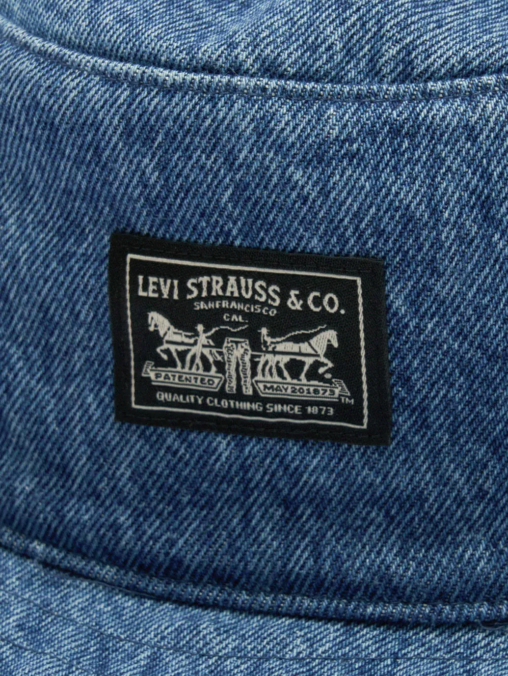 Levi’s Bucket Hat με Drawstring (Κορδόνι) 100% Βαμβάκι
