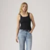 Levi's Γυναικείο Tank Top Essential Ribbed Slim Fit Crewneck