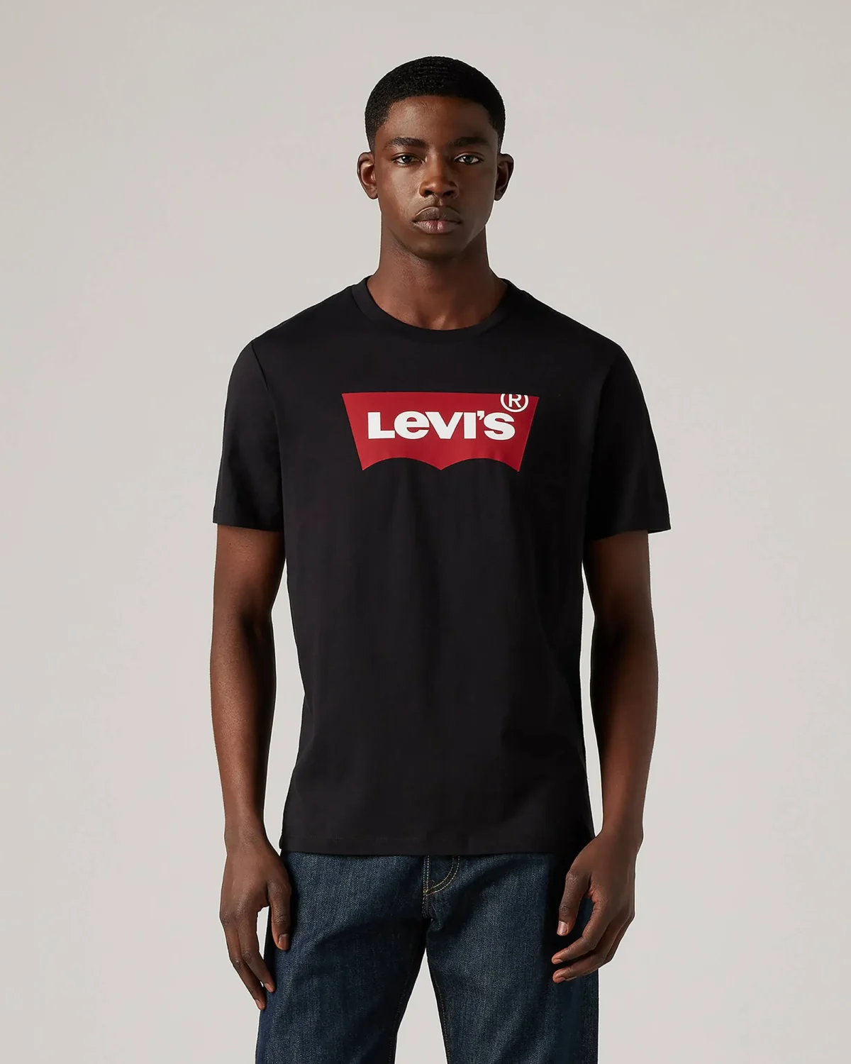 177830137-front-pdp-lse Levi’s Ανδρικό T Shirt Logo Classic Batwing Standard Fit 100% Βαμβάκι