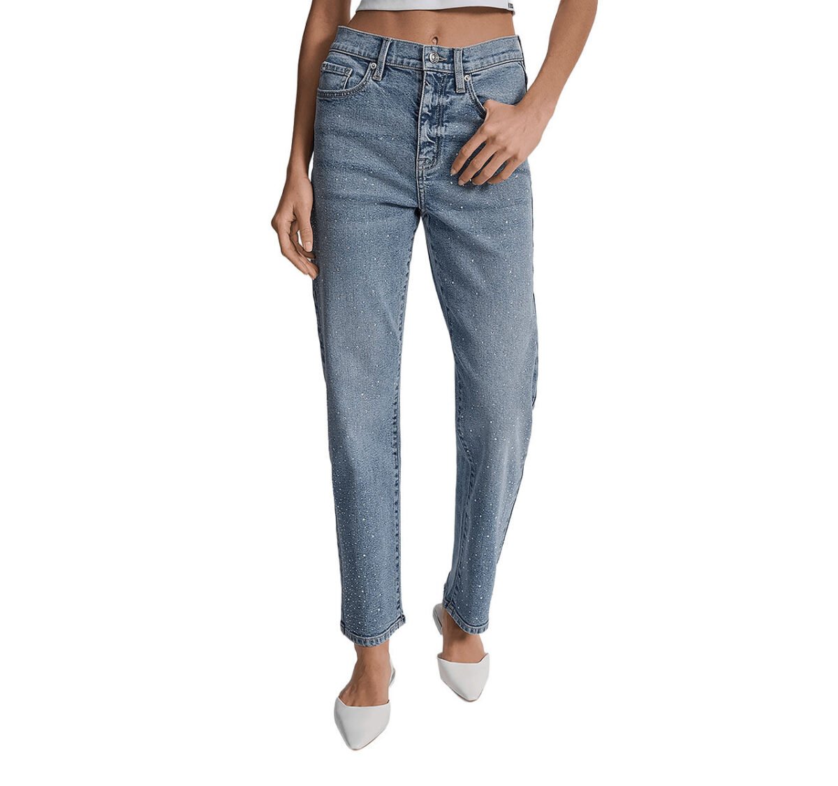 DKNY Γυναικείο Παντελόνι Denim