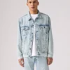 Levi’s Ανδρικό Relaxed Fit Thermodapt Trucker Jacket Τζιν Μπουφάν