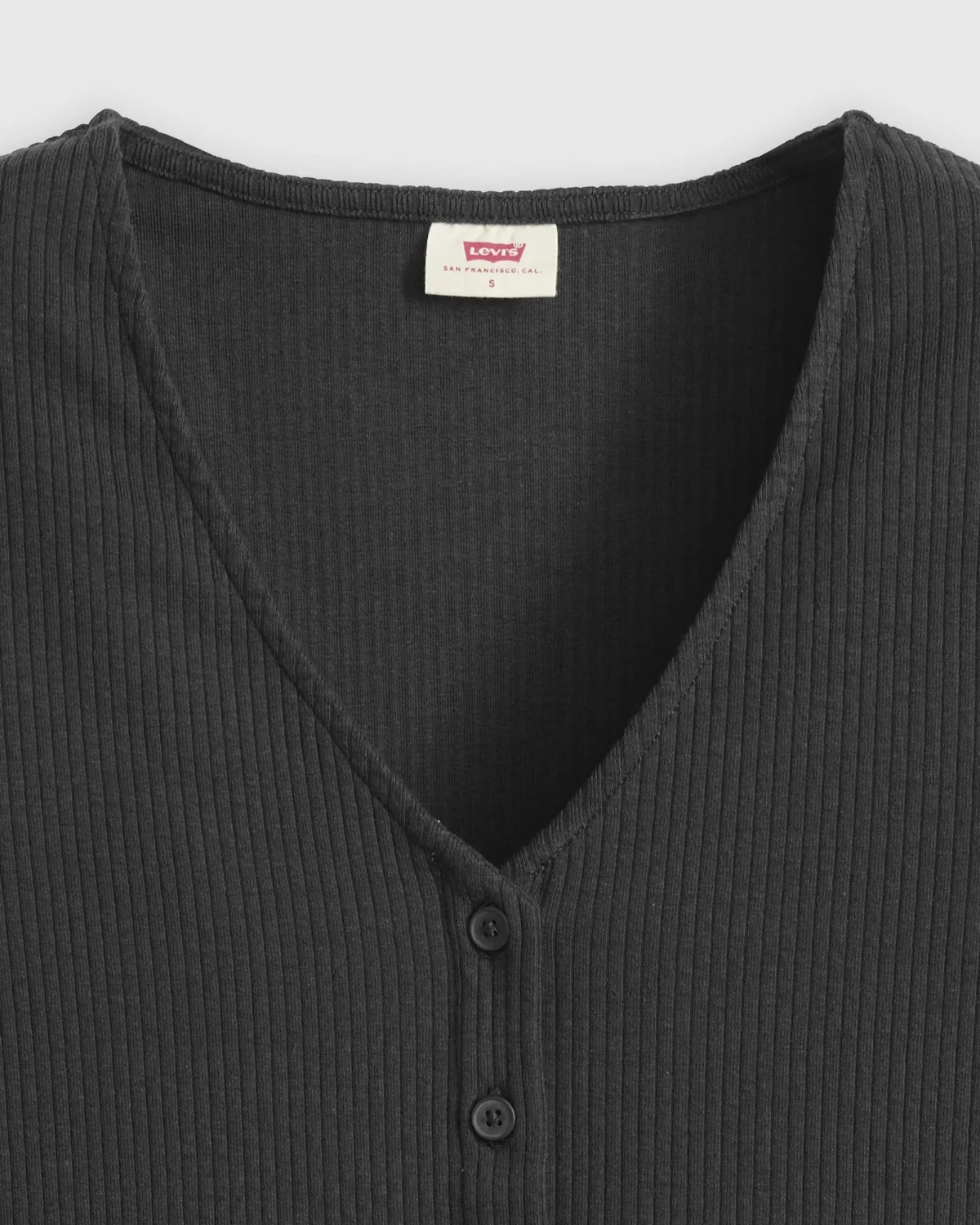 Levi’s Γυναικείο Πλεκτό Top Muse Tee V Neck Button Up Slim Fit