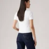 Levi’s Γυναικείο Πλεκτό Top Muse Tee V Neck Button Up Slim Fit