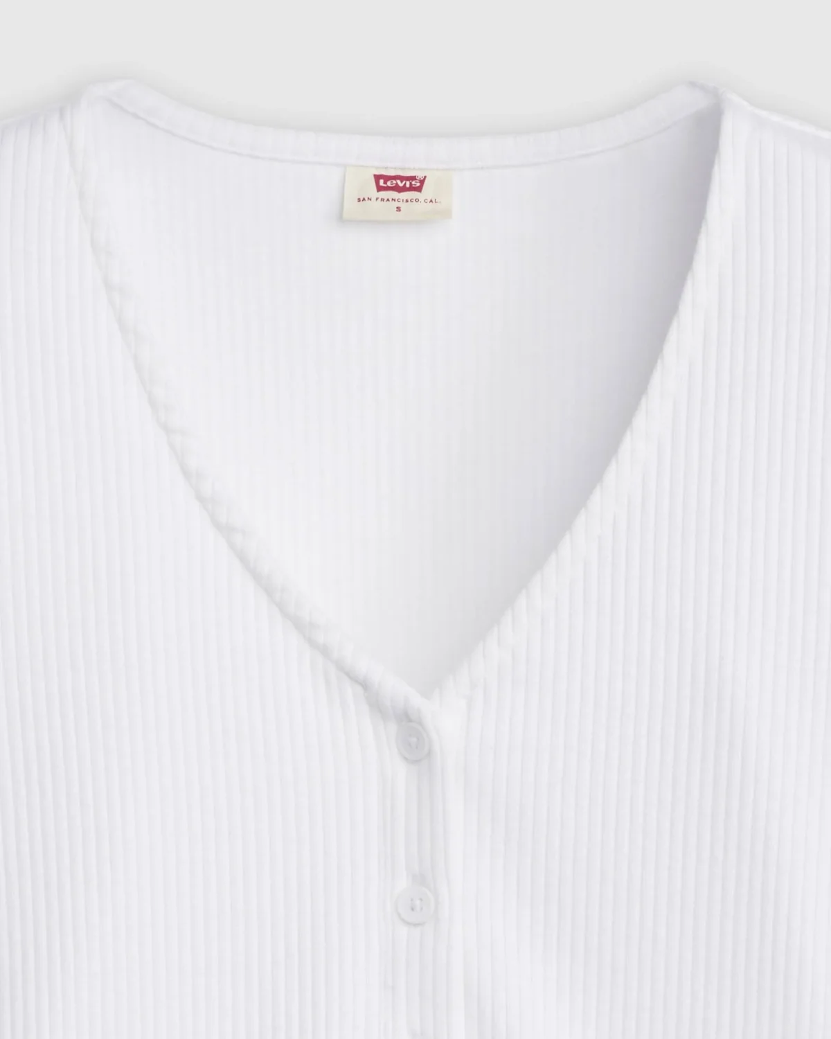 Levi’s Γυναικείο Πλεκτό Top Muse Tee V Neck Button Up Slim Fit