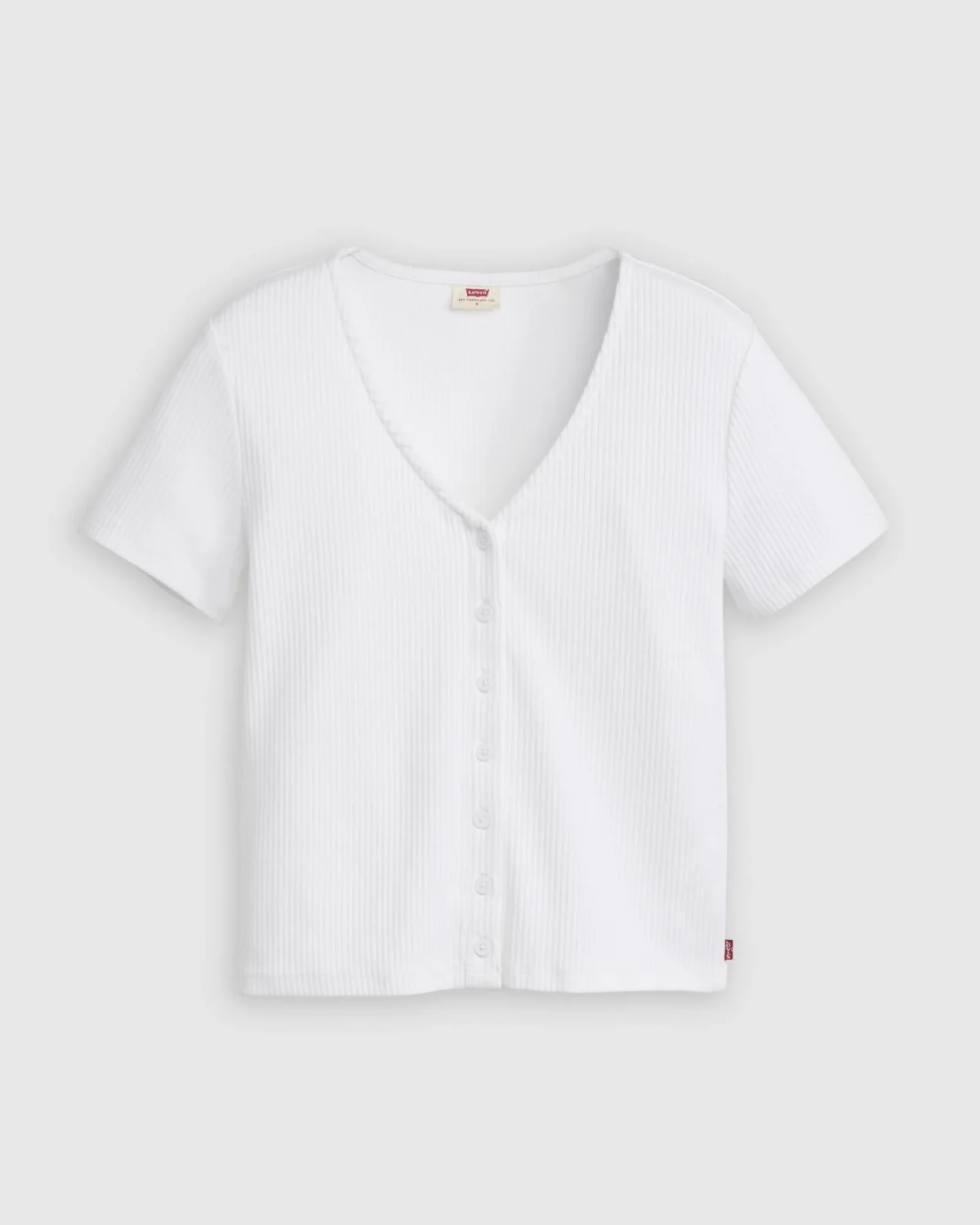 Levi’s Γυναικείο Πλεκτό Top Muse Tee V Neck Button Up Slim Fit