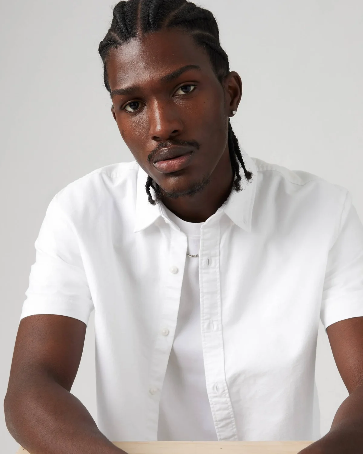 Levi's Ανδρικό Πουκάμισο Authentic Button Down Κοντό Μανίκι Relaxed Fit Oxford