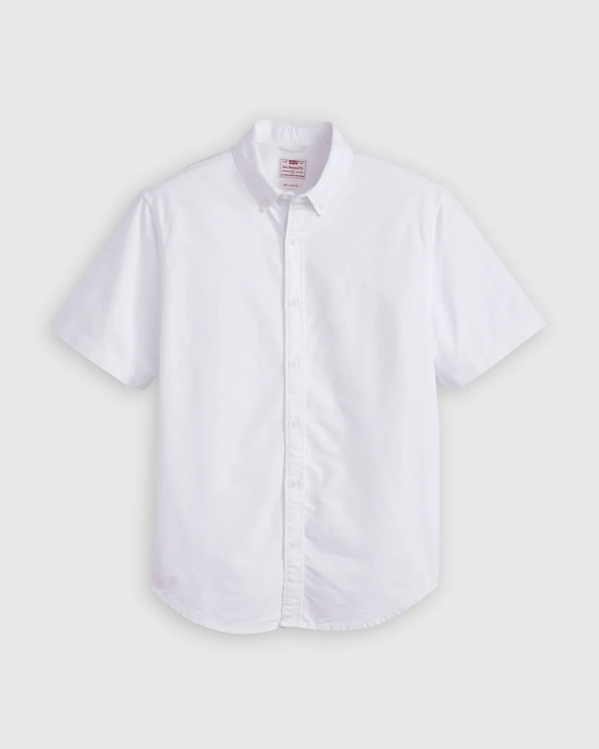 Levi's Ανδρικό Πουκάμισο Authentic Button Down Κοντό Μανίκι Relaxed Fit Oxford
