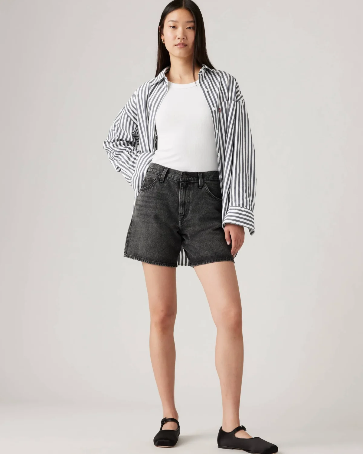 Levi's Γυναικείο Σορτς High Rise Baggy Above The Knee