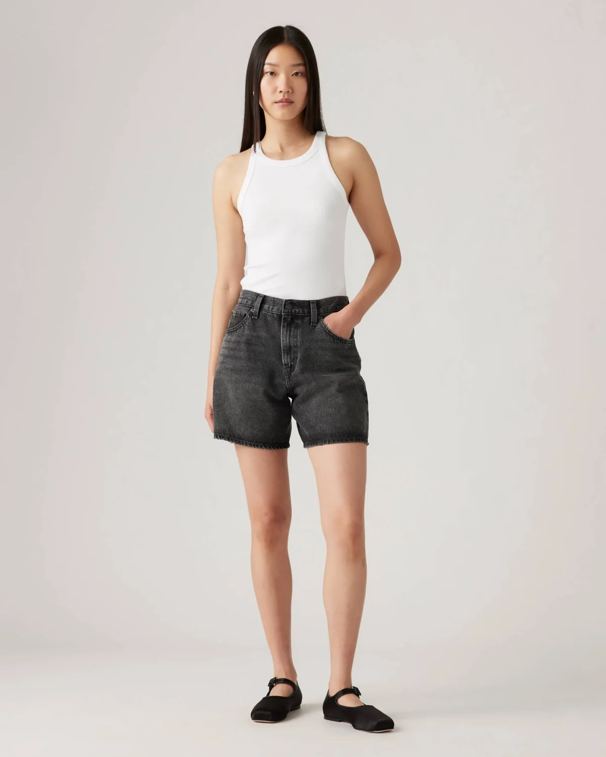 Levi's Γυναικείο Σορτς High Rise Baggy Above The Knee
