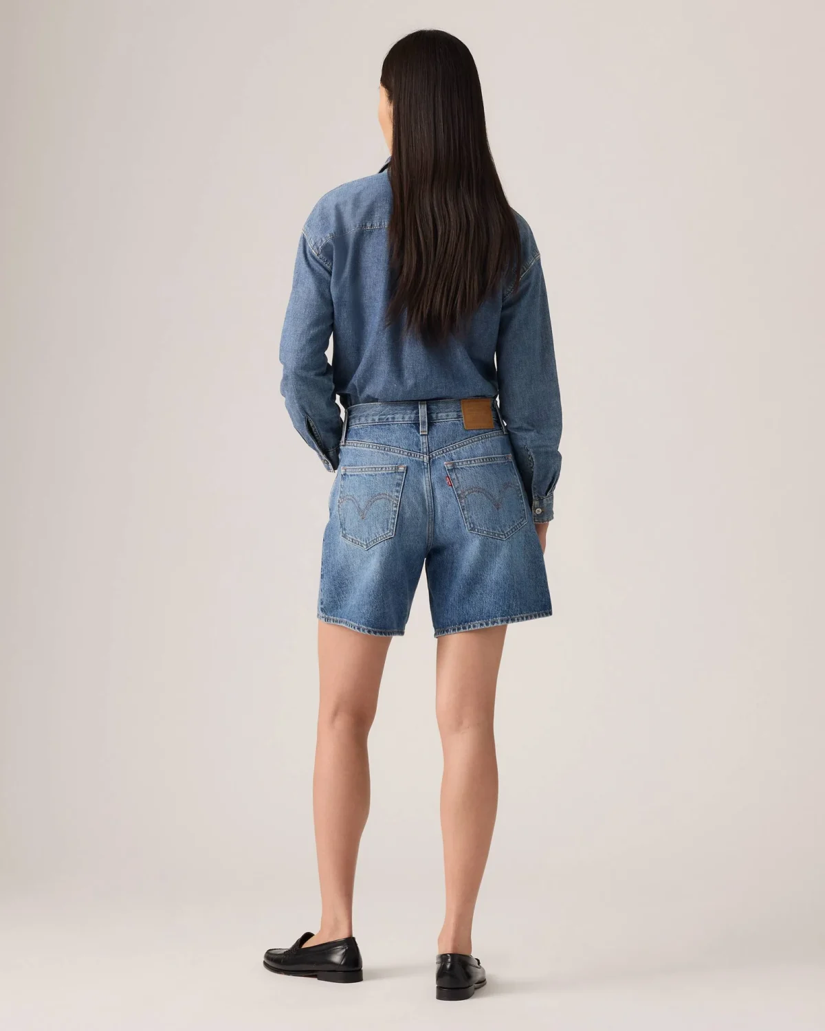 Levi's Γυναικείο Σορτς High Rise Baggy Above The Knee