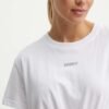 DKNY Γυναικείο Βαμβακερό Μπλουζάκι T-Shirt με Logo Patch