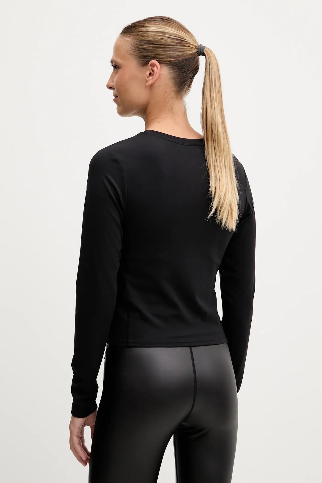 DKNY Γυναικείο Μακρυμάνικο Longsleeve Ελαστικό Fitted με Logo