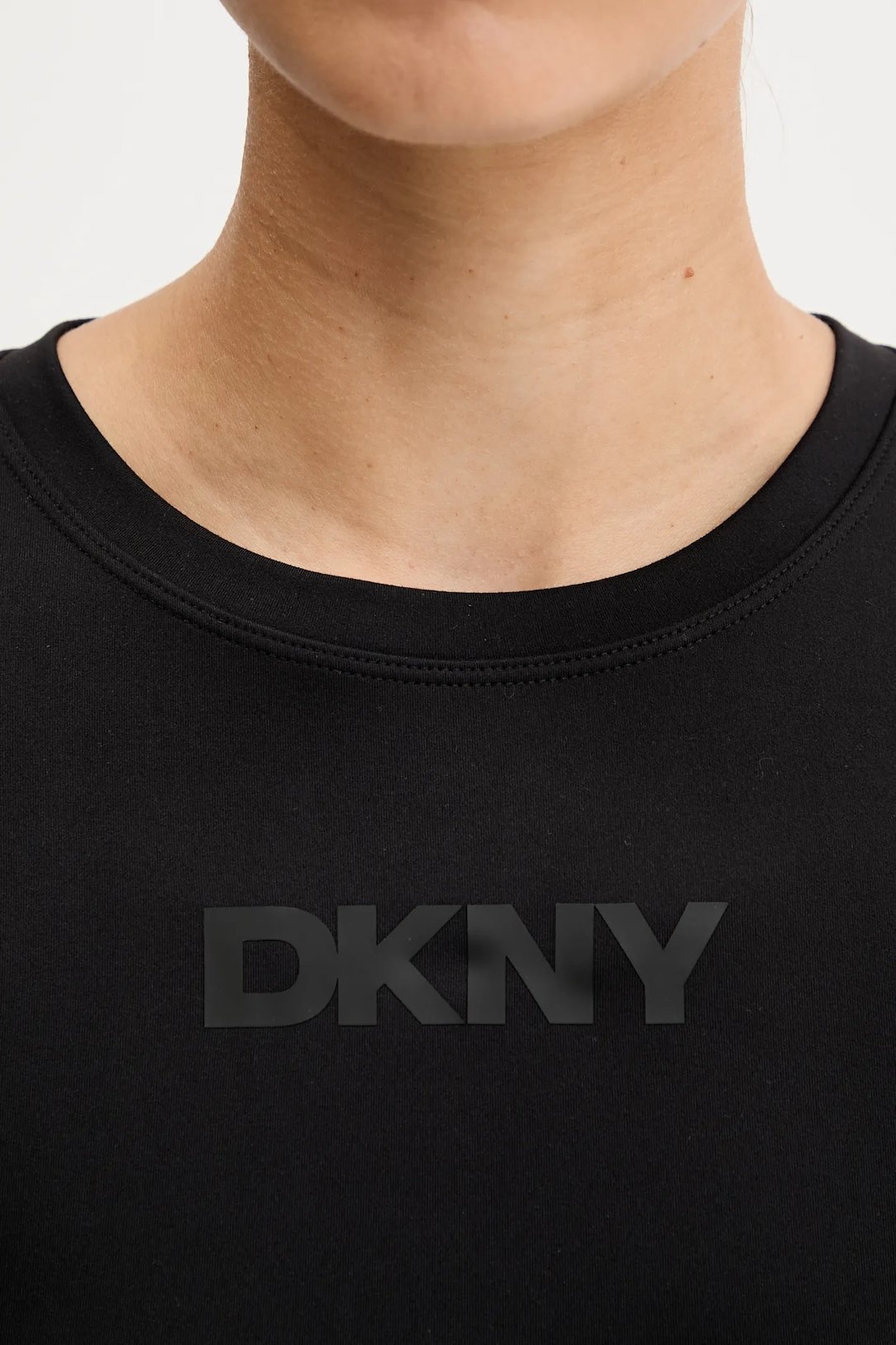 DKNY Γυναικείο Μακρυμάνικο Longsleeve Ελαστικό Fitted με Logo