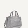 DKNY Γυναικεία Τσάντα Crossbody Hadlee Metallic Logo Mini με Φερμουάρ