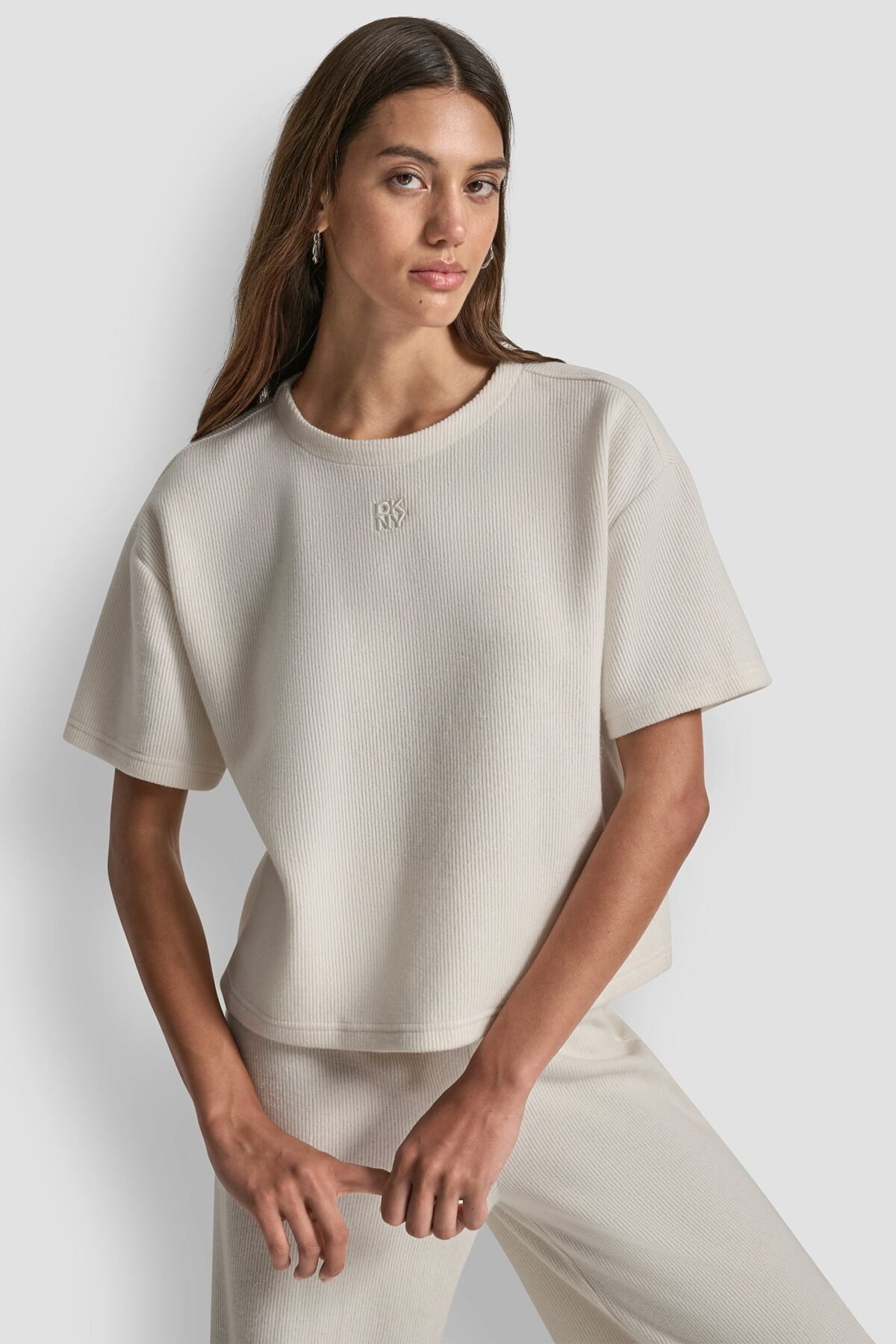 DKNY Γυναικείο T-Shirt Relaxed Boxy Tee