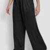 DKNY Γυναικείο Παντελόνι High Rise Pleated Wide Leg