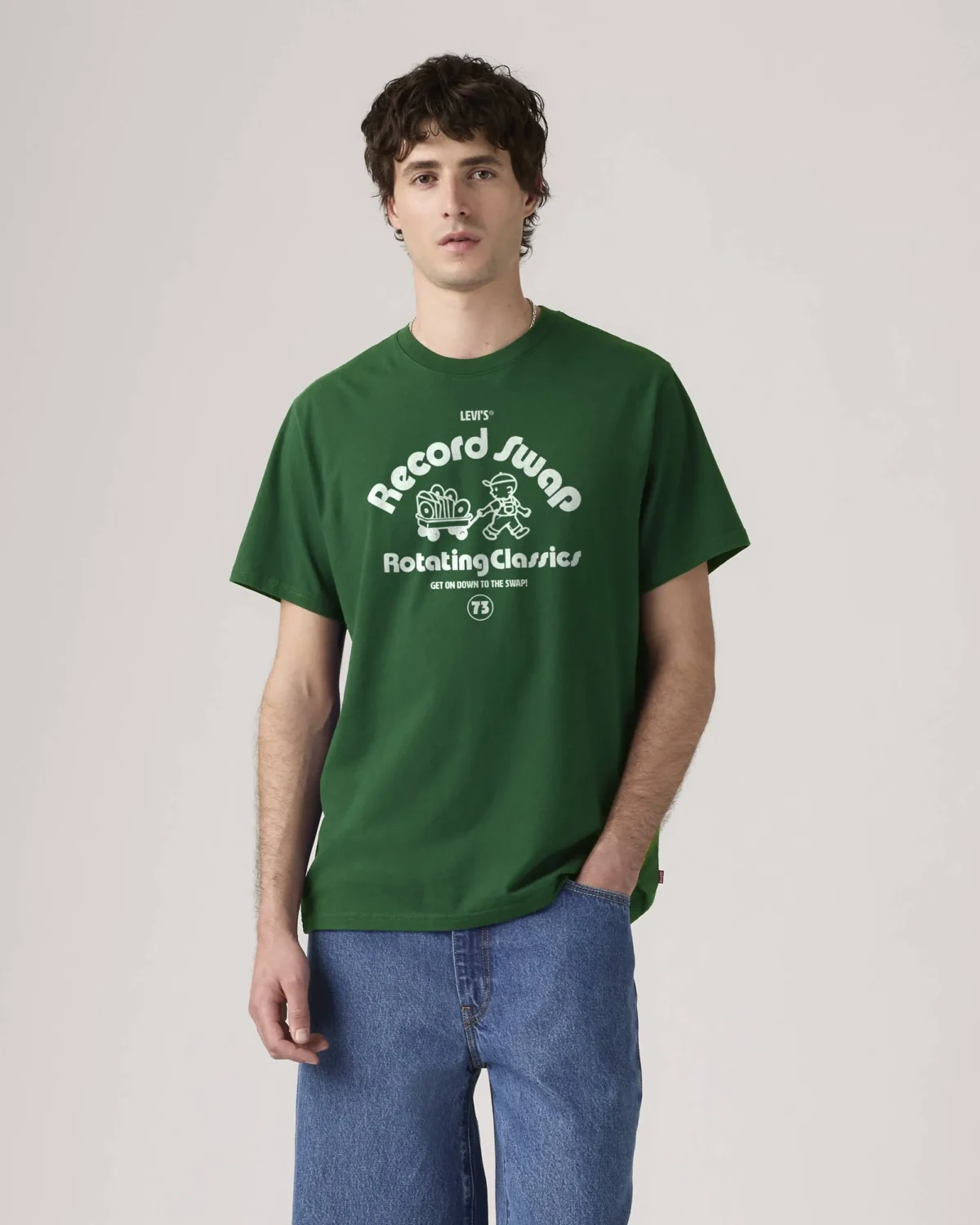 Levi's Ανδρικό T Shirt Relaxed Fit Graphic Tee 100% Βαμβάκι