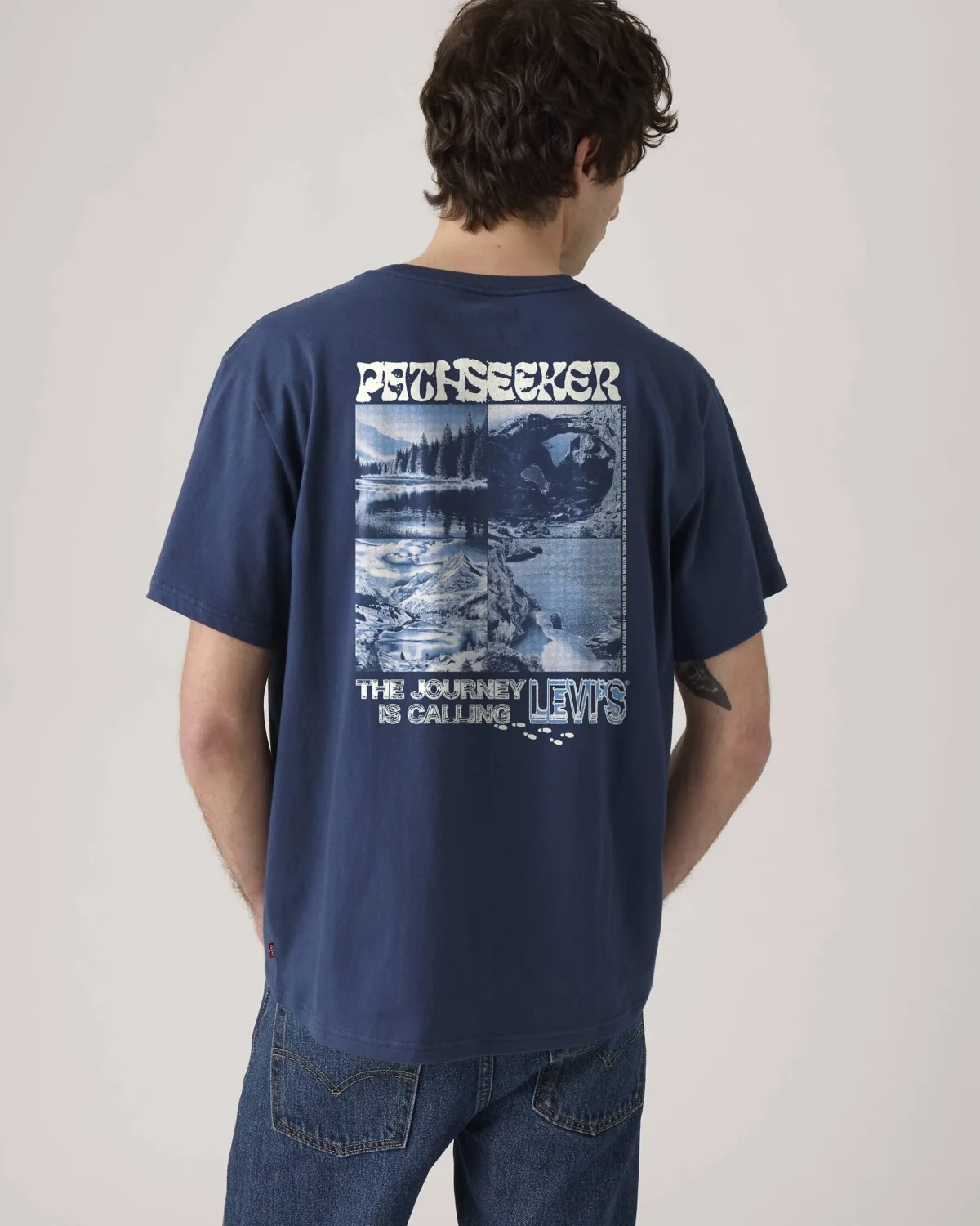 Levi's Ανδρικό T Shirt Relaxed Fit Graphic Tee 100% Βαμβάκι