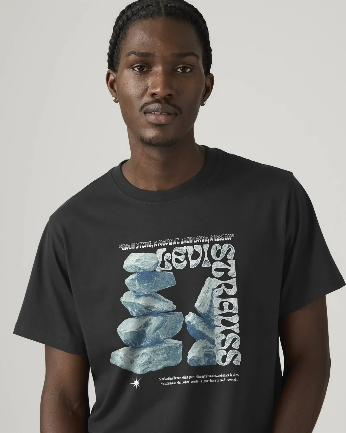 Levi's Ανδρικό T Shirt Relaxed Fit Graphic Tee 100% Βαμβάκι