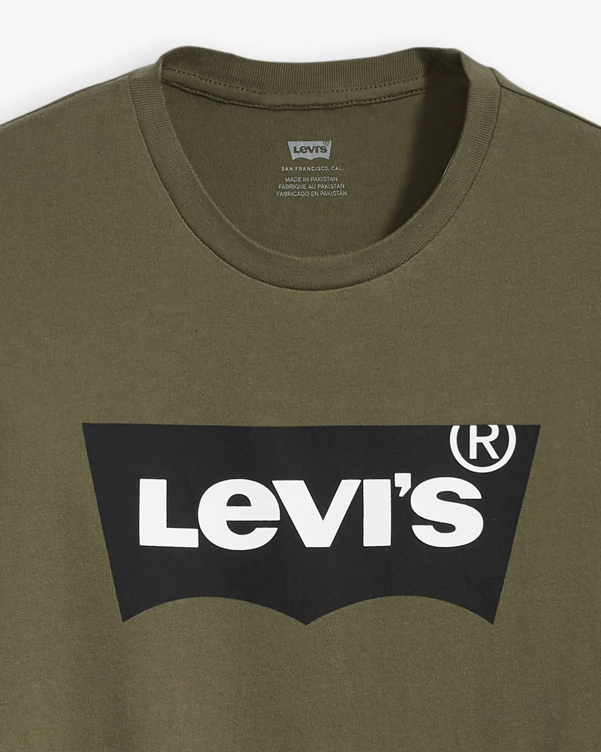 MT_22489-0153_GLO_CL_D1 Levi’s Ανδρικό T Shirt Original Housemark Logo Standard Fit 100% Βαμβάκι