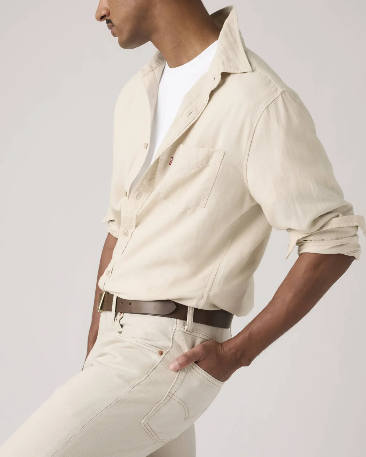 Levi's Ανδρικό Πουκάμισο Sunset Pocket Shirt Cotton Linen