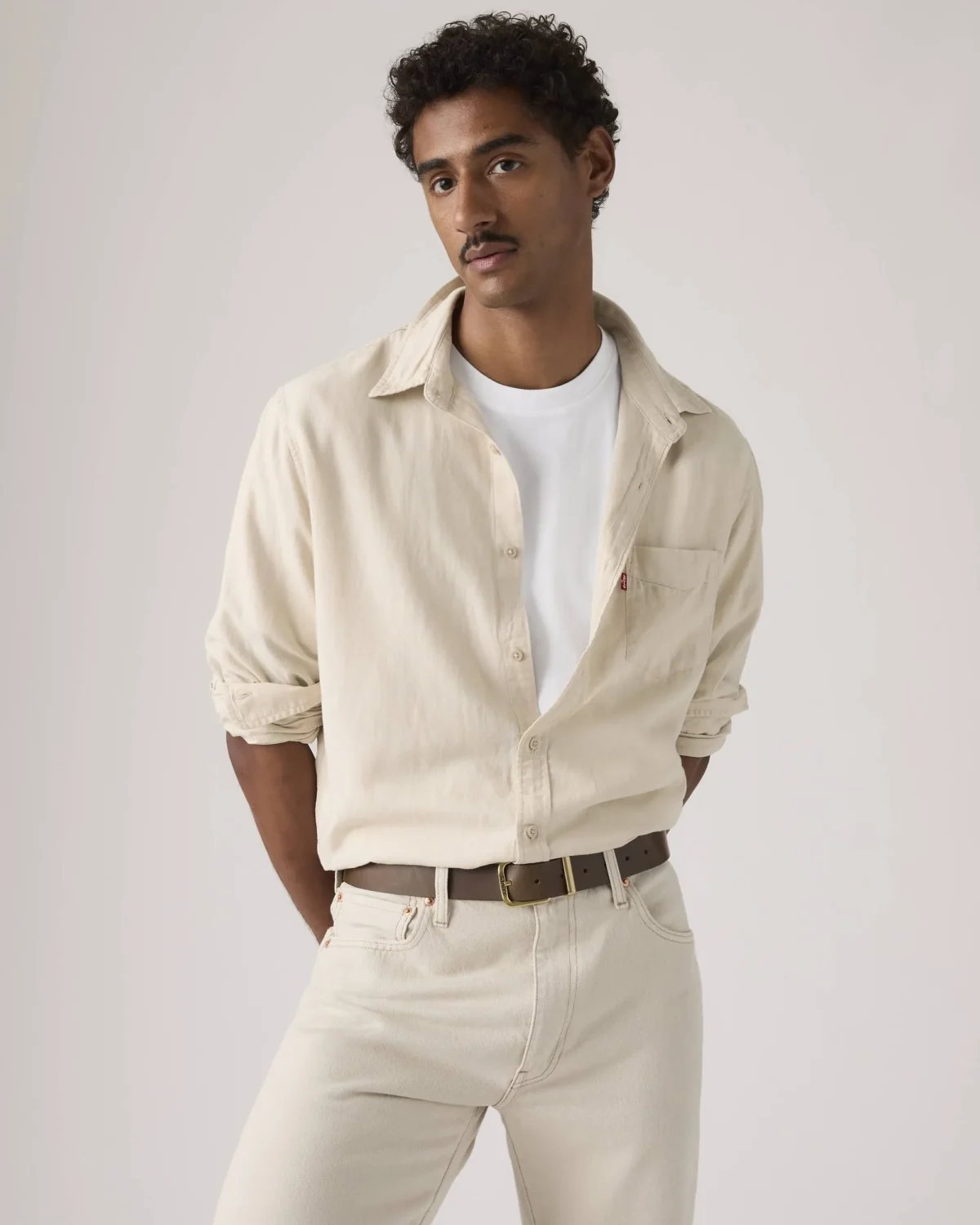 Levi's Ανδρικό Πουκάμισο Sunset Pocket Shirt Cotton Linen