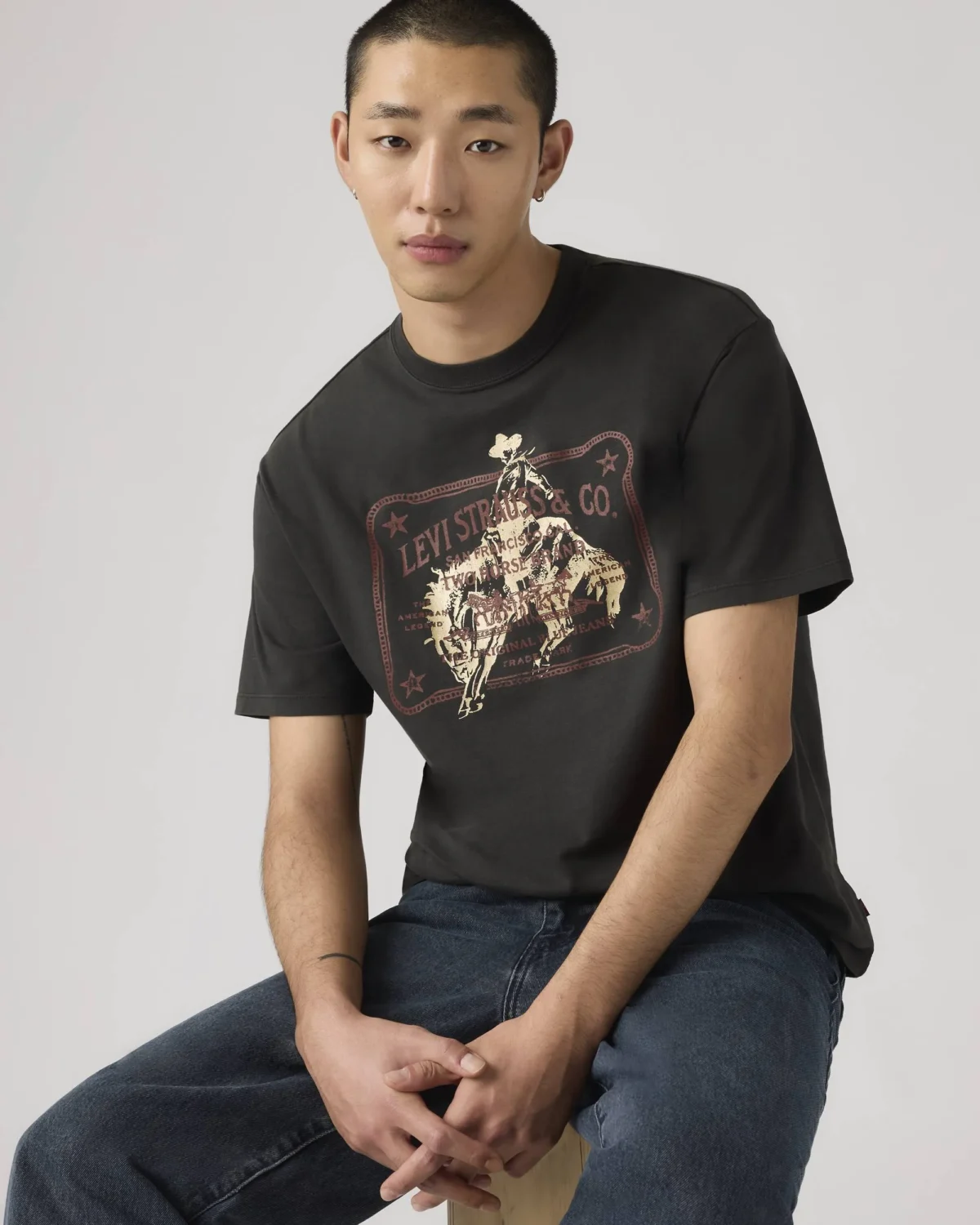 Levi’s Ανδρικό T Shirt Graphic Vintage Fit Relaxed Fit