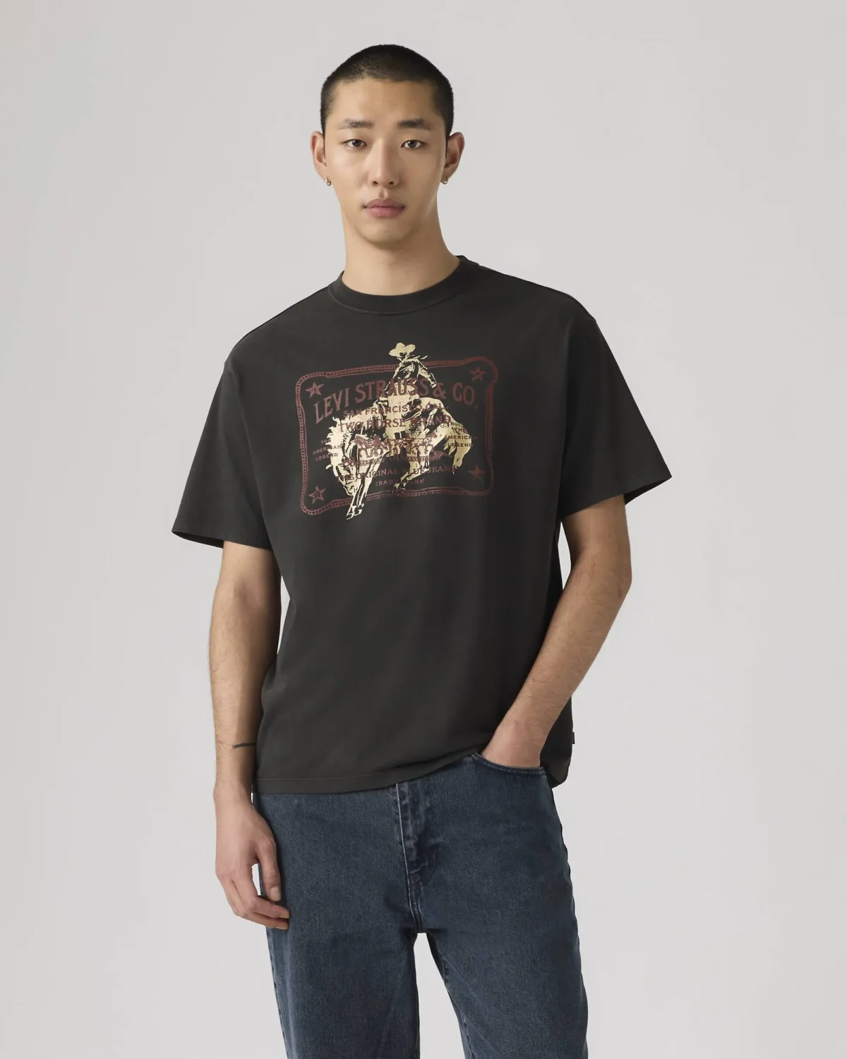 Levi’s Ανδρικό T Shirt Graphic Vintage Fit Relaxed Fit