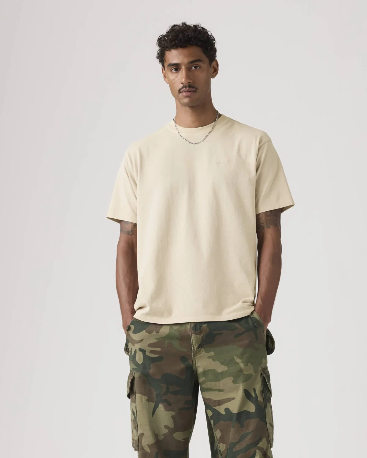 Levi’s Ανδρικό T Shirt Red Tab Vintage Garment Dye Heavyweight Jersey Relaxed Fit