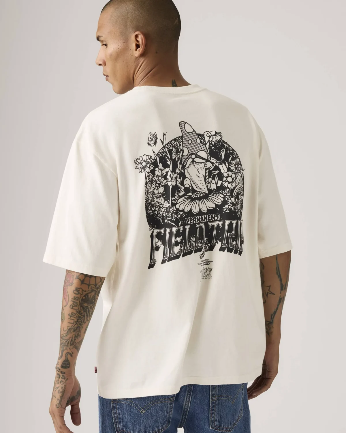 Levi’s Ανδρικό T Shirt Half Sleeve Graphic Loose Fit