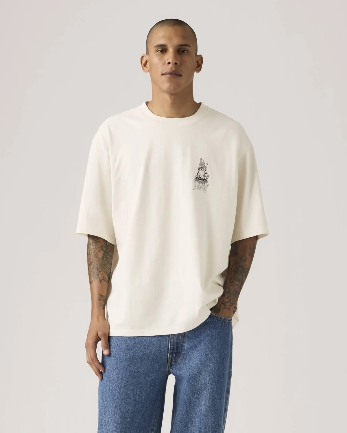 Levi’s Ανδρικό T Shirt Half Sleeve Graphic Loose Fit