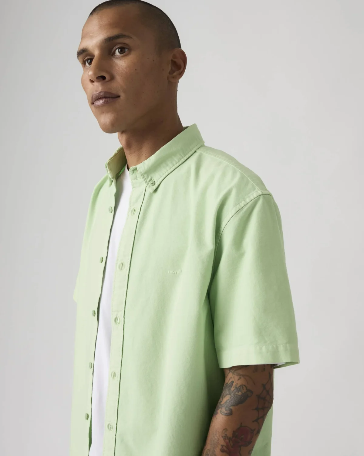 Levi's Ανδρικό Πουκάμισο Authentic Button Down Κοντό Μανίκι Relaxed Fit Oxford