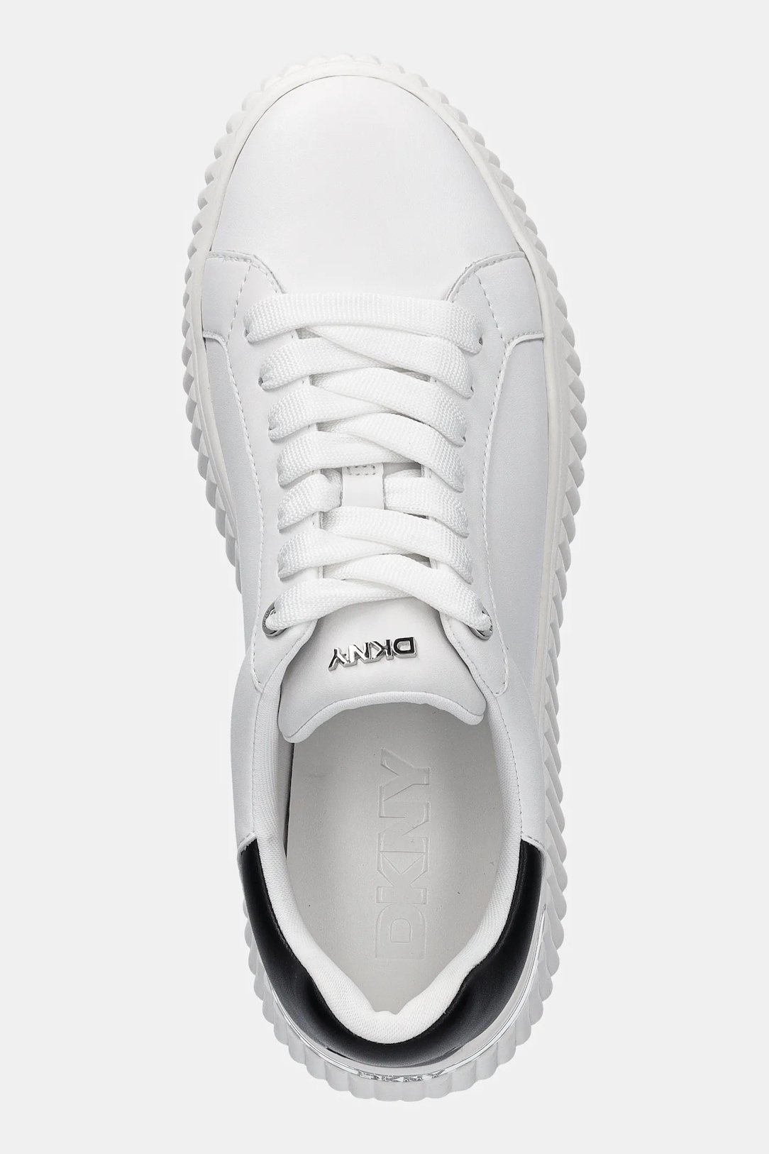 SS25-OBD3WJ-00X_F4.jpg DKNY Γυναικεία Sneakers Lobeco Δέρμα & Συνθετικό