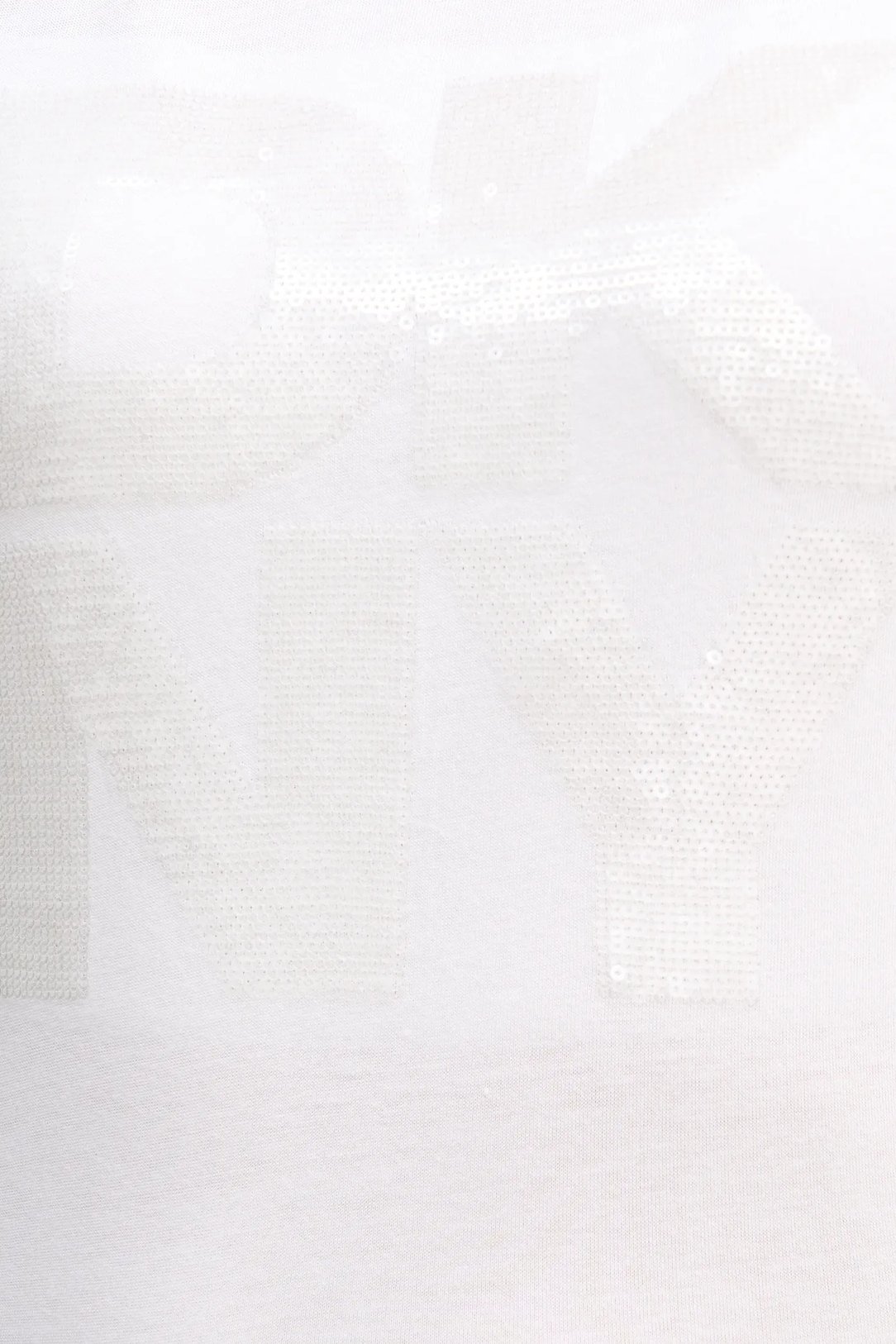 DKNY Γυναικείο T-Shirt Sequin Logo Crew Neck Tee