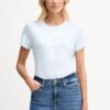 DKNY Γυναικείο T-Shirt Sequin Logo Crew Neck Tee