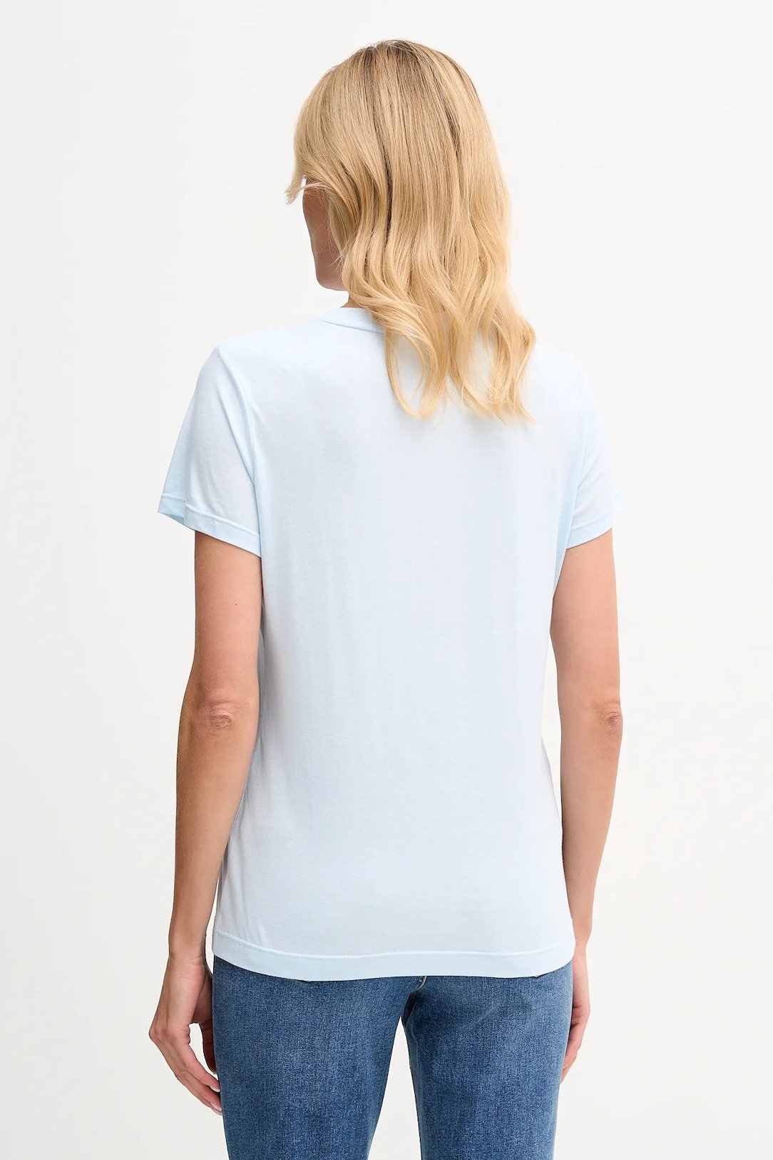 DKNY Γυναικείο T-Shirt Sequin Logo Crew Neck Tee