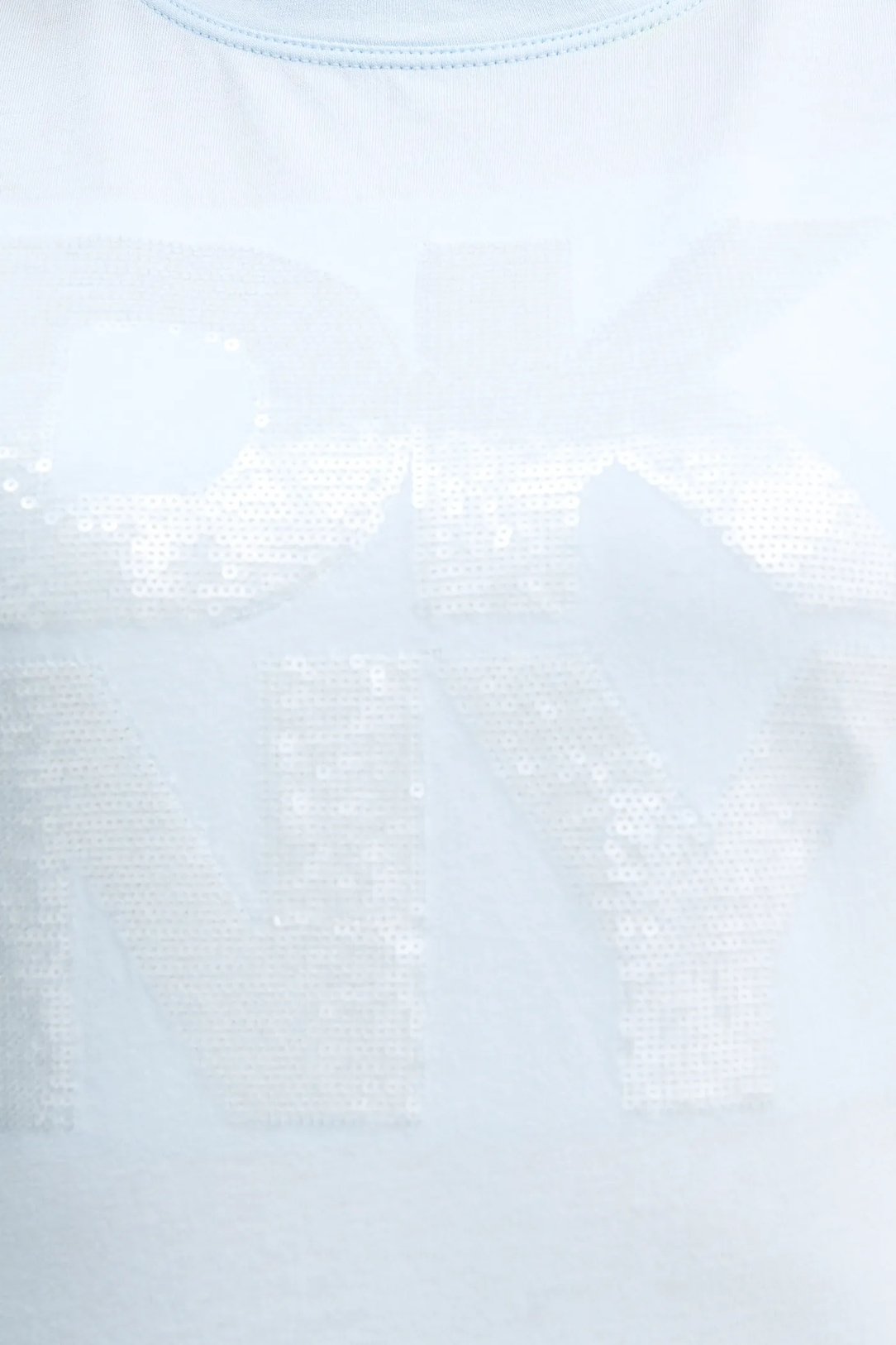 DKNY Γυναικείο T-Shirt Sequin Logo Crew Neck Tee