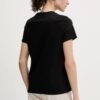 DKNY Γυναικείο Βαμβακερό T-Shirt με Απλικέ Crew Neck