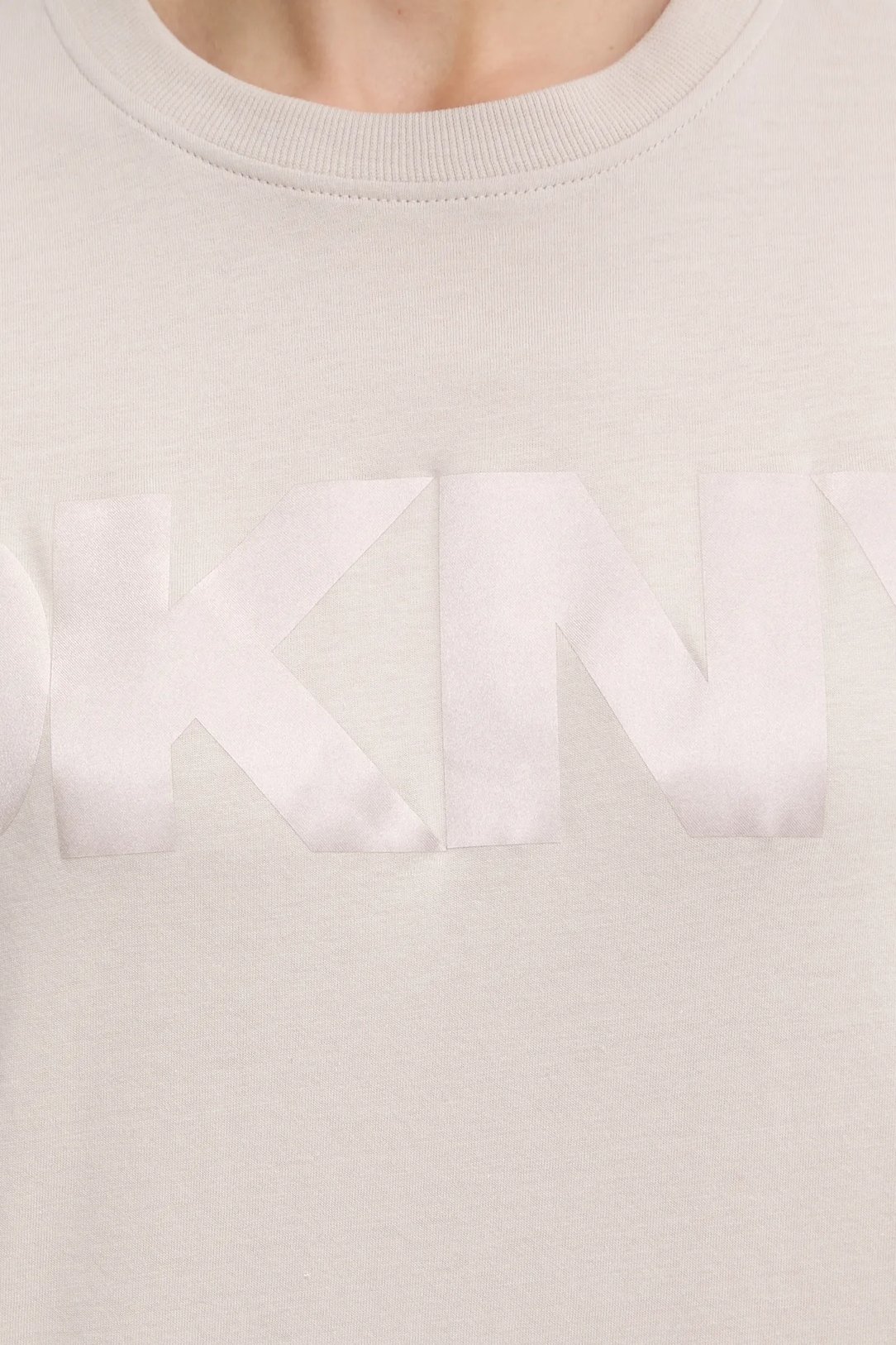 DKNY Γυναικείο Βαμβακερό T-Shirt Relaxed Fit με Logo
