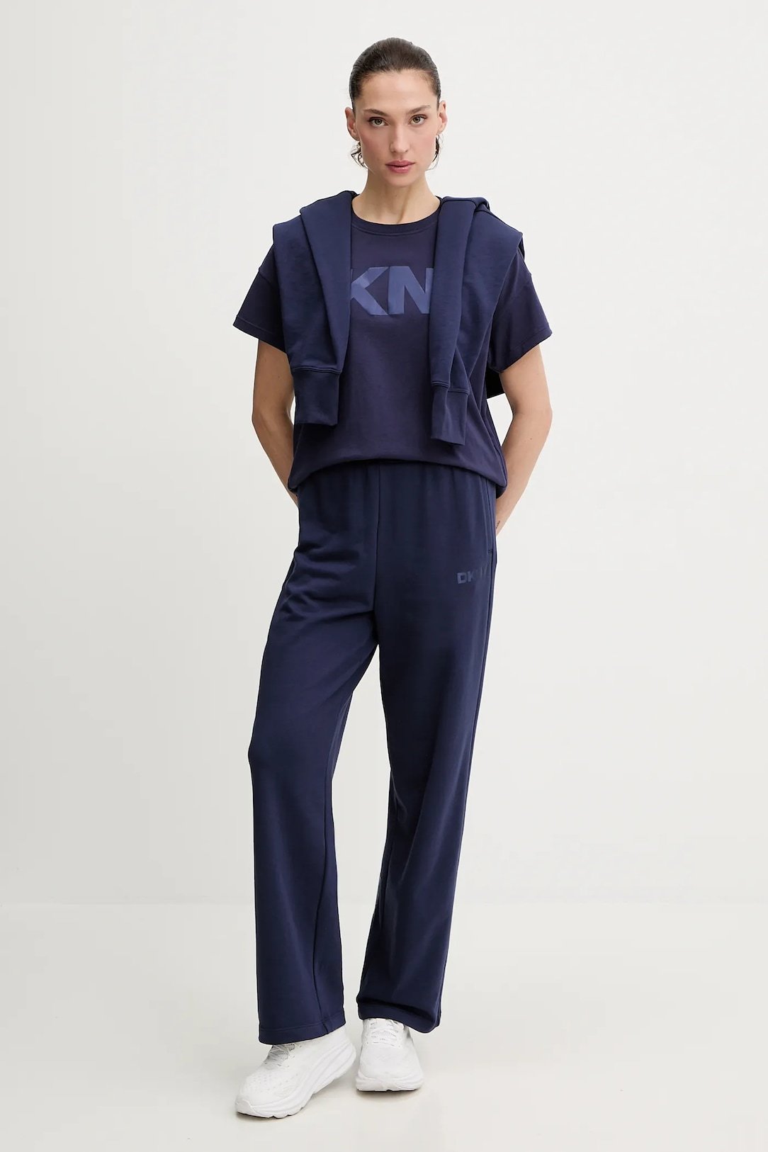 DKNY Γυναικείο Βαμβακερό T-Shirt Relaxed Fit με Logo