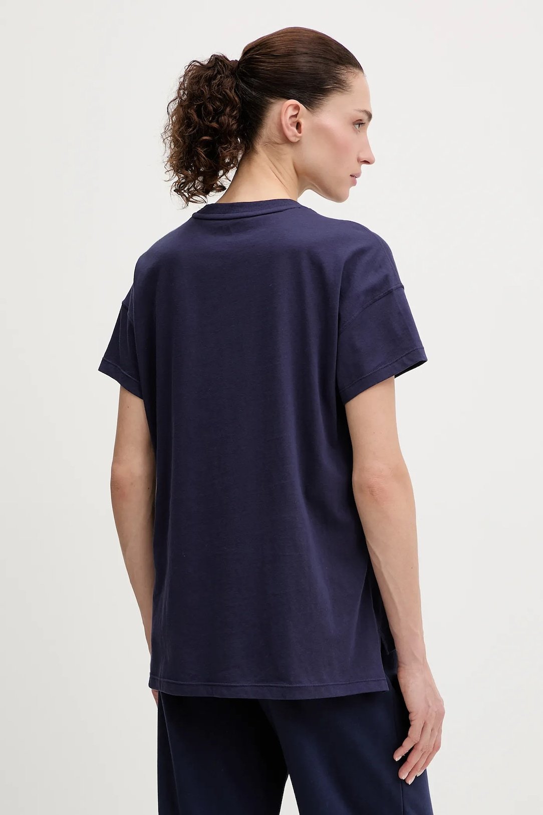 DKNY Γυναικείο Βαμβακερό T-Shirt Relaxed Fit με Logo