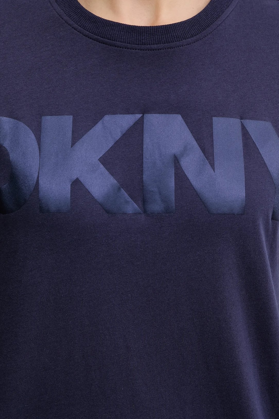 DKNY Γυναικείο Βαμβακερό T-Shirt Relaxed Fit με Logo