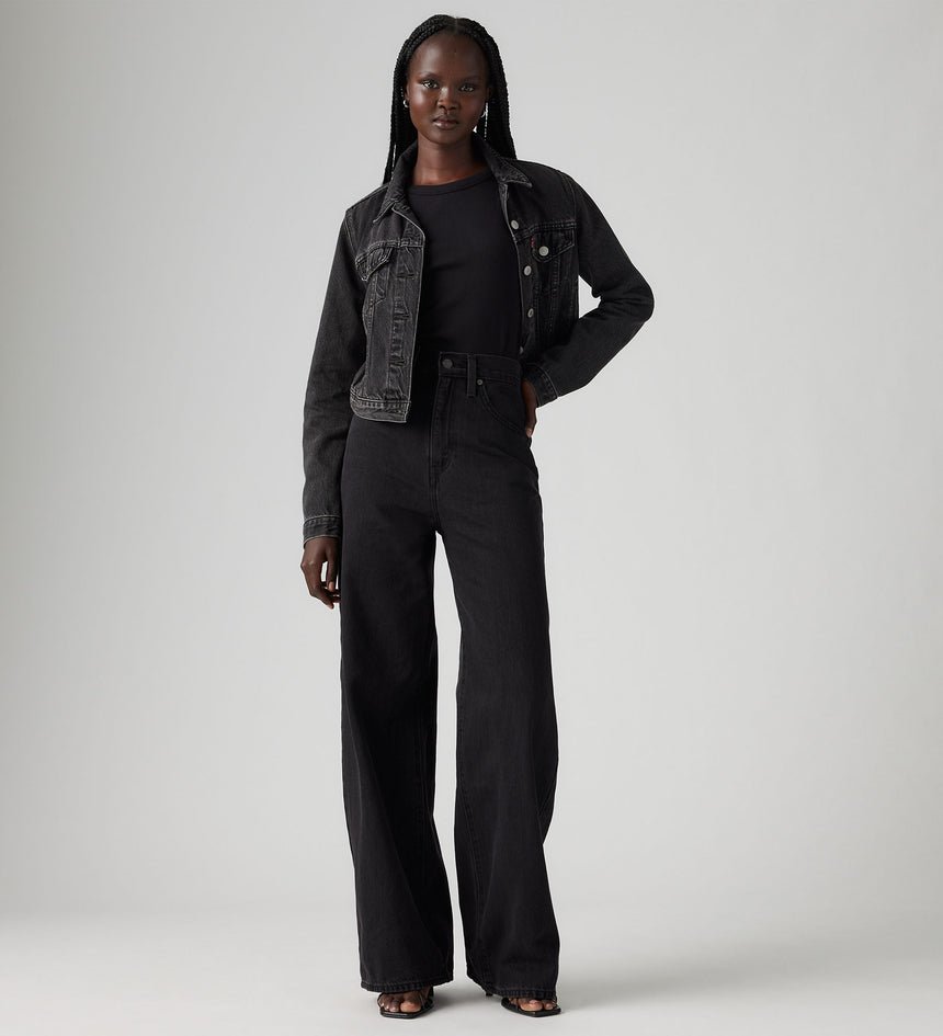 Levi’s Γυναικείο Cinch Baggy Carpenter Τζιν Mid Rise Straight Leg