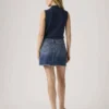 Levi’s Γυναικεία Denim Mini Φούστα Deconstructed Mid Rise Non Stretch