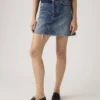 Levi’s Γυναικεία Denim Mini Φούστα Deconstructed Mid Rise Non Stretch