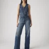 Levi’s Γυναικείο Ribcage Wide Leg Τζιν Super High Rise 12" Wide Leg