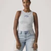 Levi's Γυναικείο Top Graphic Essential Racer Tank Slim Fit