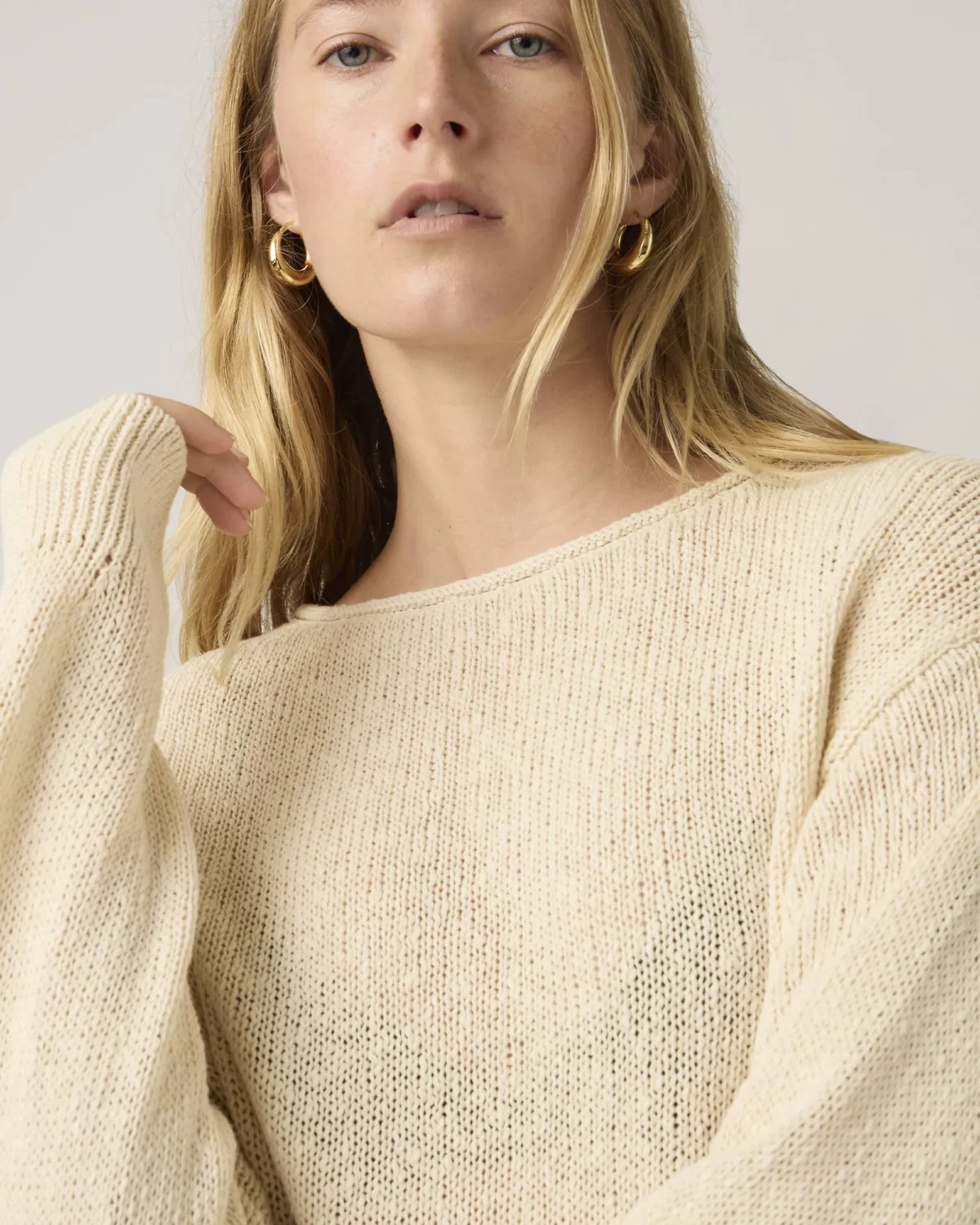 Levi’s Γυναικείο Laetitia Boucle Sweater Πουλόβερ Relaxed Fit