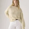 Levi’s Γυναικείο Laetitia Boucle Sweater Πουλόβερ Relaxed Fit